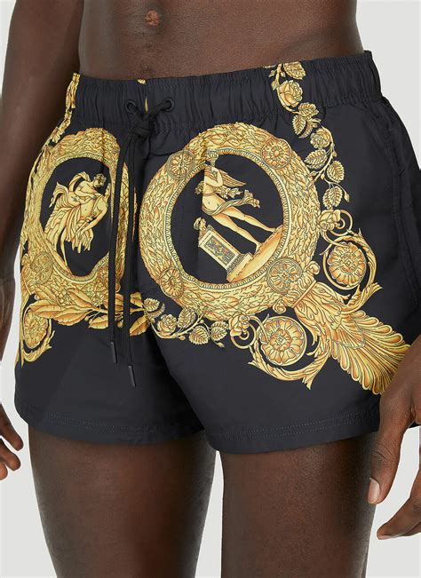 versace baroque swim shorts|Versace swim shorts usa.